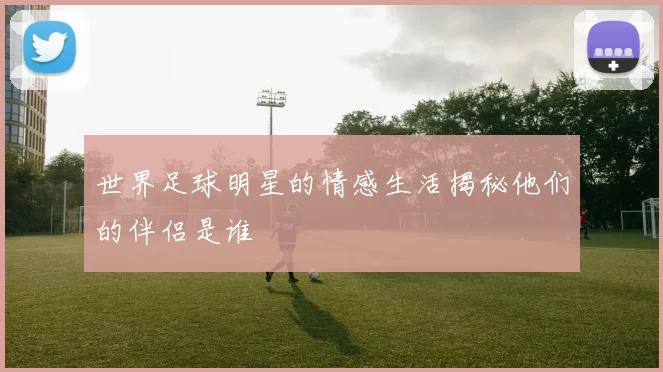 世界足球明星的情感生活揭秘他们的伴侣是谁
