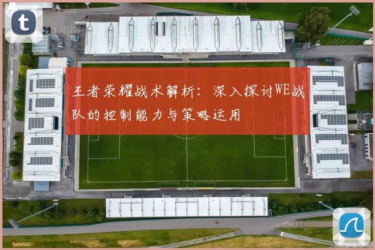 王者荣耀战术解析：深入探讨WE战队的控制能力与策略运用